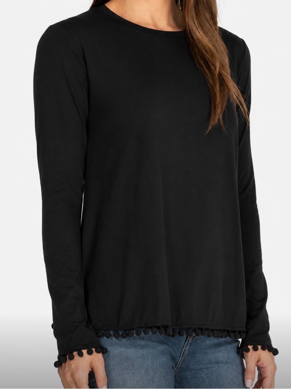 EUC Johnny Was Calme Pom Pom Blouse - M
